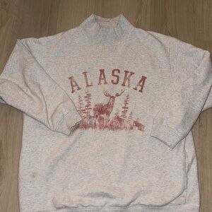 Aerie Oversized Crewneck Sweater